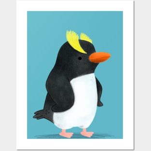 Erect Crested Penguin Posters and Art